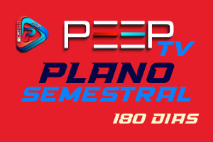Plano SemestralStreaming TV: PeepConnect